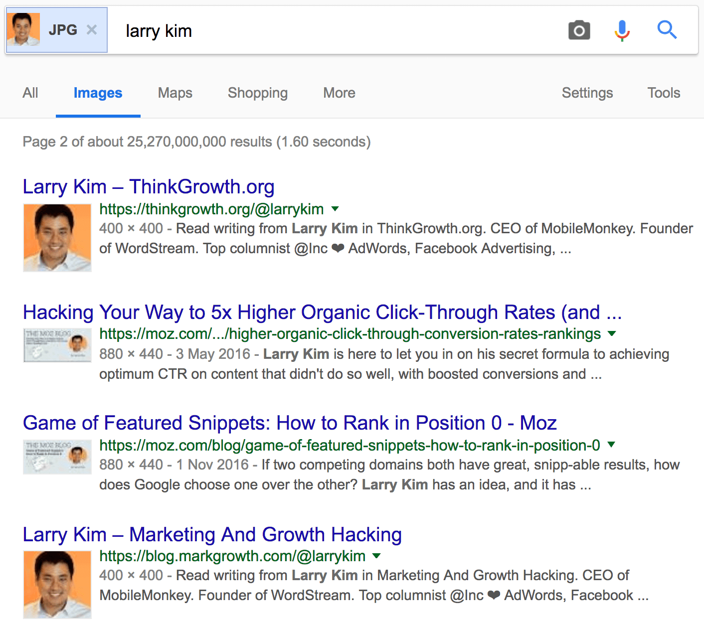Larry Kim – Guest posting