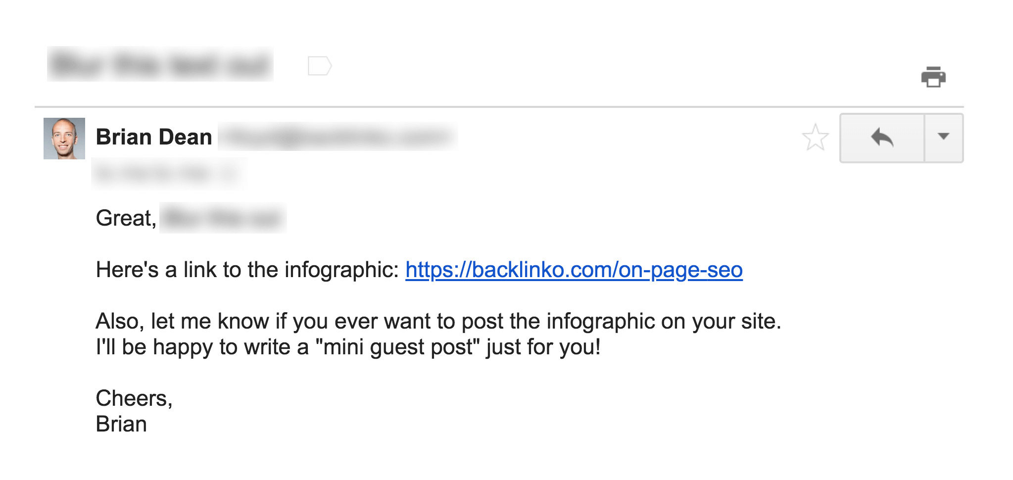 Infographic pitch